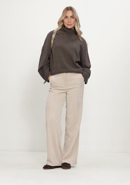 Zwarte SECOND FEMALE Coltrui ALPHA KNIT T-NECK - large