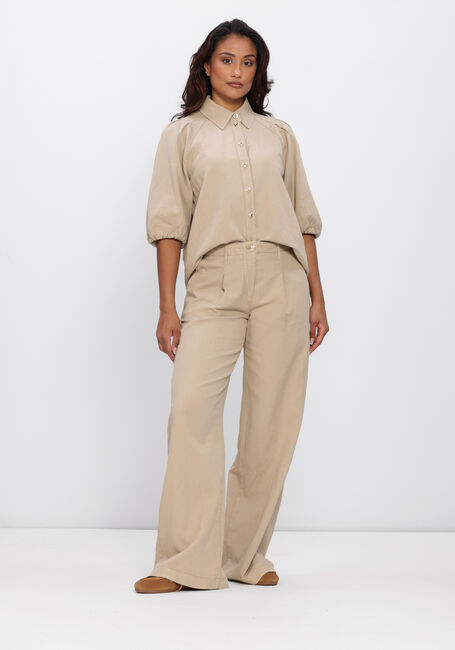 Beige LUISA CERANO Wijde broek 638885/3716-00 - large