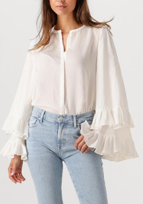 Witte DOROTHEE SCHUMACHER Blouses SOFT STRIPES BLOUSE - large