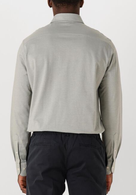 Grijze PROFUOMO Klassiek overhemd SHIRT X-CUTAWAY JAPANESE KNITTED - large