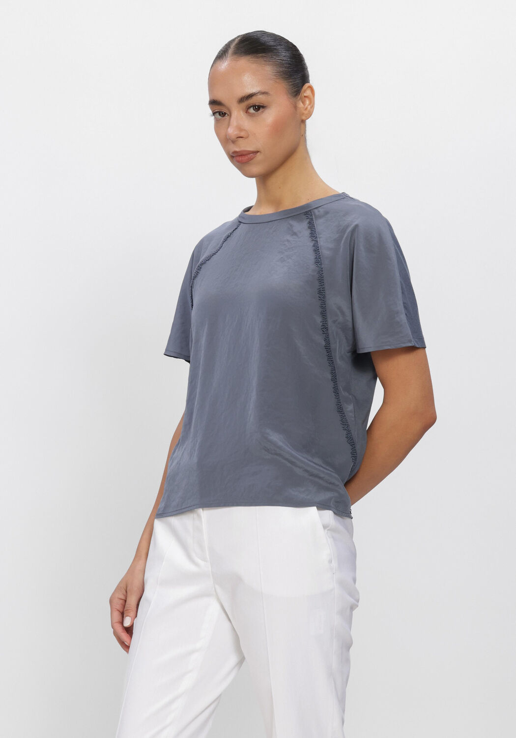 Blauwe LUISA CERANO Tops & T-shirts 338386/7600-00 - large