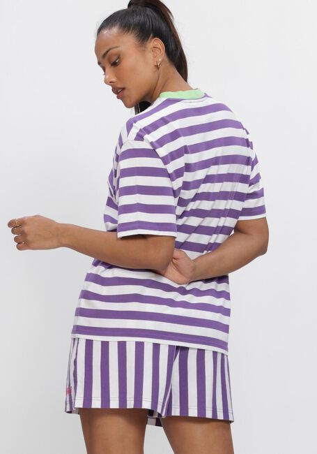 Paarse STIEGLITZ T-shirt JOANA REGULAR T SHIRT - large