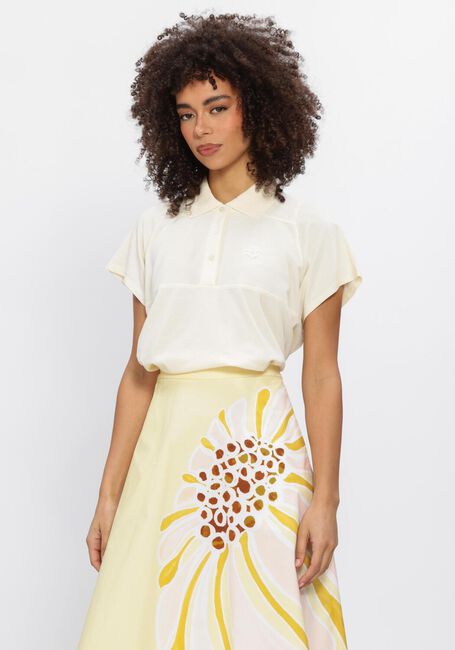 Ecru DOROTHEE SCHUMACHER Polo SPORTY ROMANCE SHIRT - large