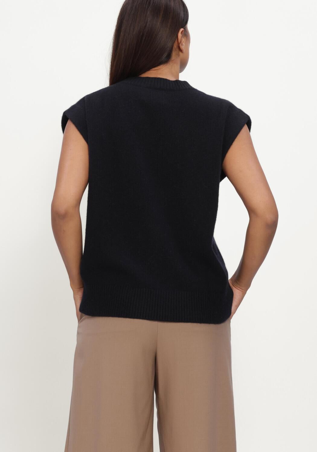 Zwarte KUJTEN Tops & T-shirts PAVIA - large