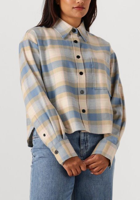 Multi CLOSED Blouses CROPPED OVERSIZED SHIRT - large