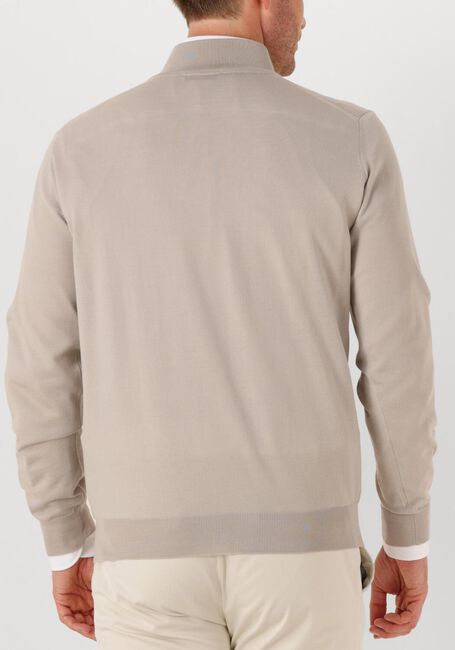 Beige FILIPPO DE LAURENTIIS Trui MEZZA ZIP ML R.MERINO - large
