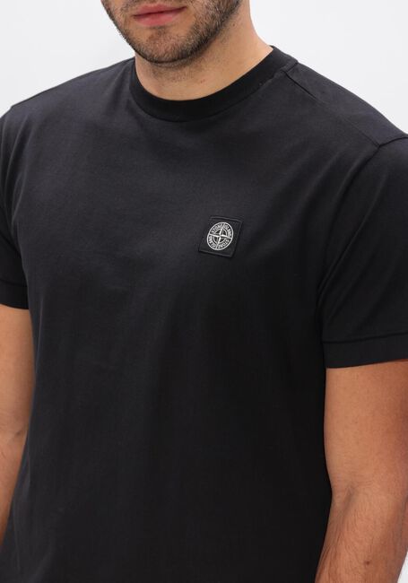 Zwarte STONE ISLAND T-shirt SS T-SHIRT S0013 - large