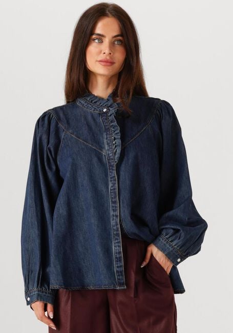Donkerblauwe SUNCOO Blouses LIVELY - large