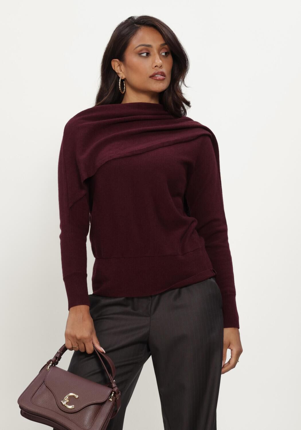 Bordeaux NATAN Trui PULL - large