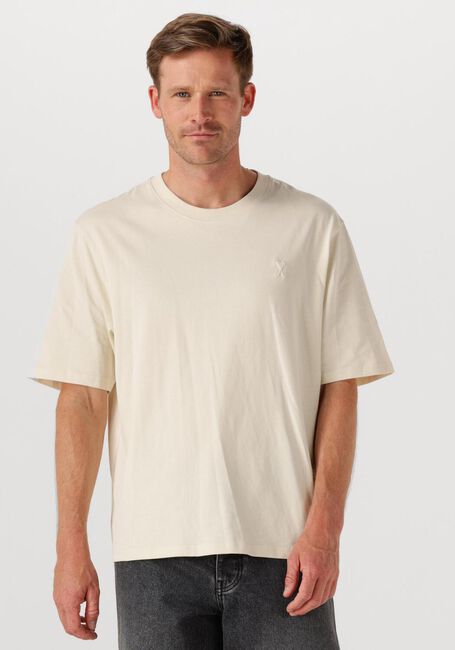 Ecru AMI PARIS T-shirt TSHIRT ADC - large