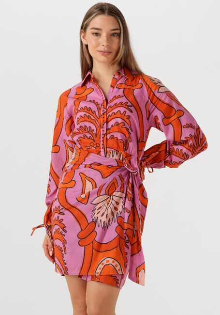 Oranje IBANA Mini jurk DALISHI - large