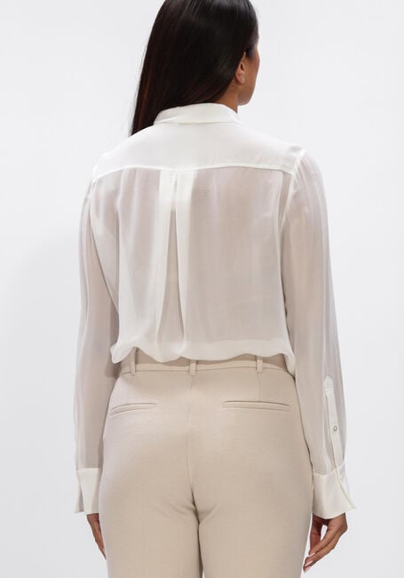 Witte DOROTHEE SCHUMACHER Blouses SHEER TWIST BLOUSE - large