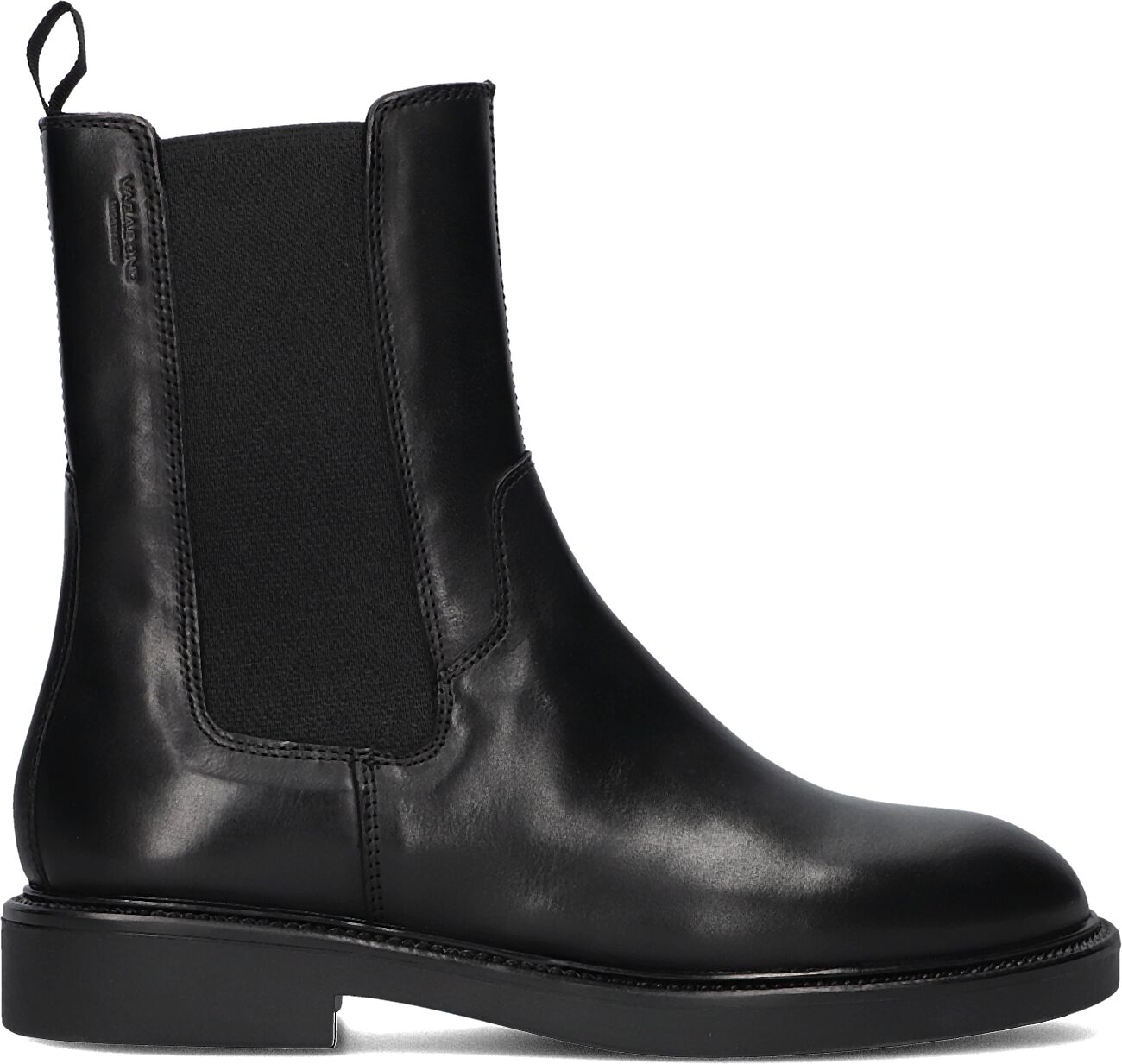 Vagabond Shoemakers Chelsea Boots Dames Alex W 301, Maat: 35, Materiaal: Leer, Kleur: Zwart