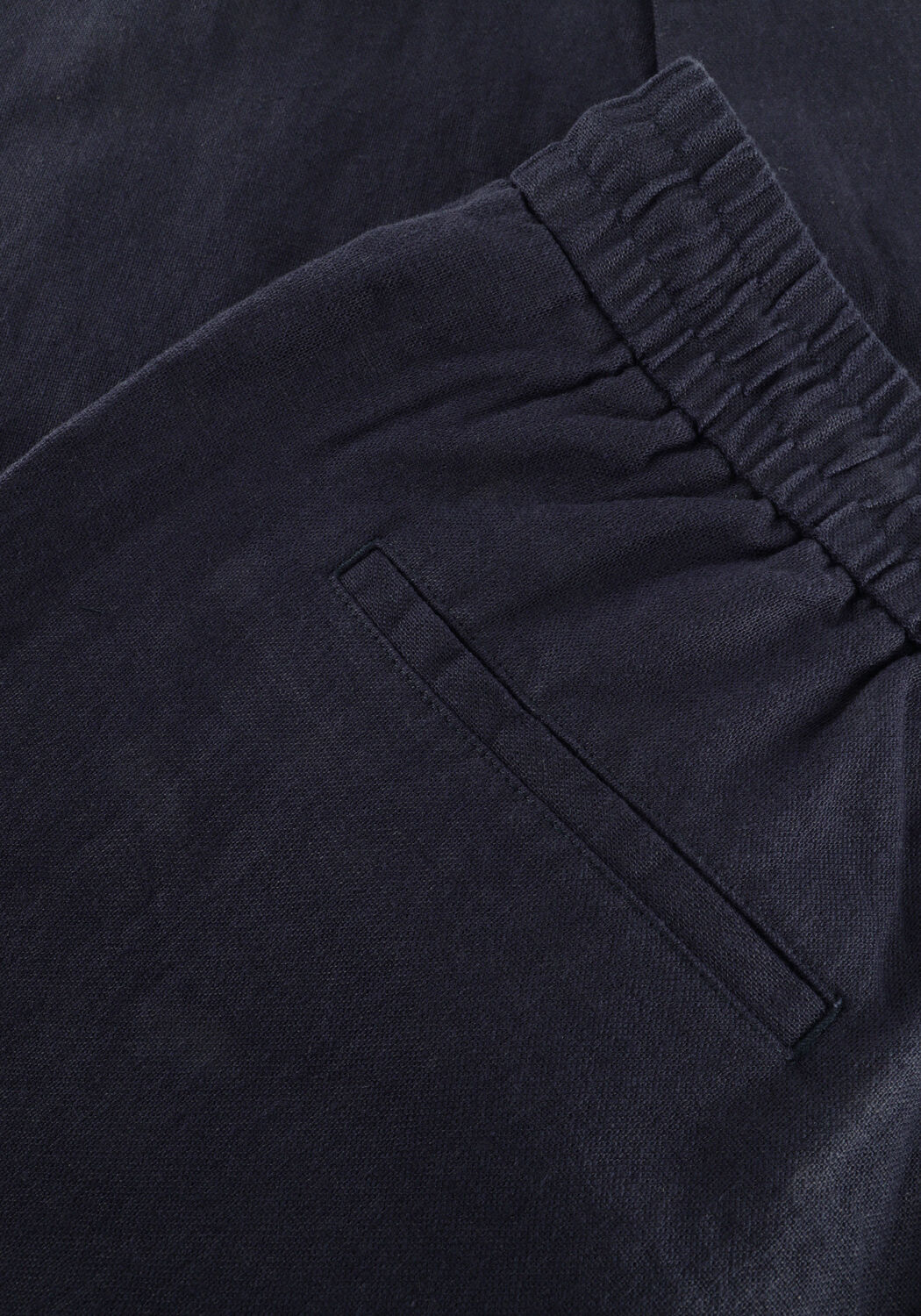 Donkerblauwe LES DEUX Wijde broek PATRICK LINEN PANTS - large