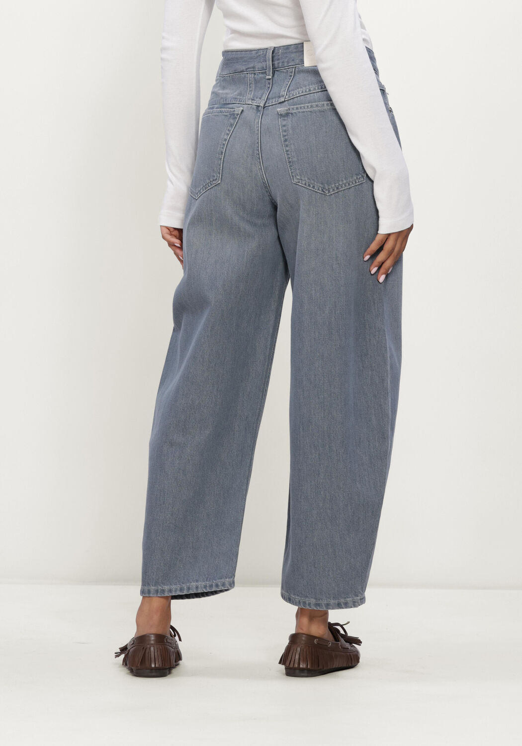 Grijze CLOSED Barrel jeans JAZZIE - large