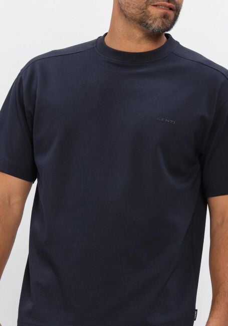 Donkerblauwe GENTI Polo T-SHIRT SS 1227 - large