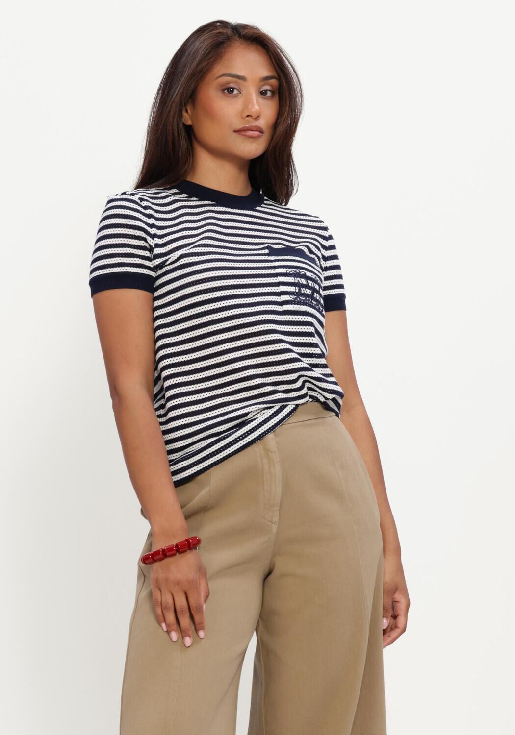 Donkerblauwe MAX MARA Top MXMDRAGO - large