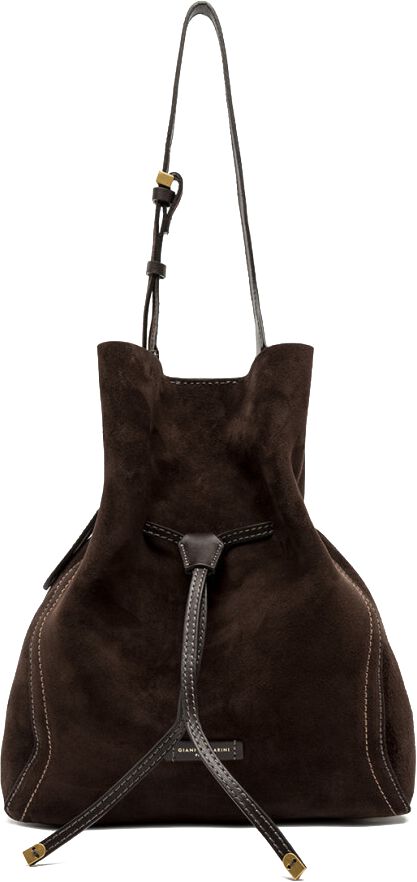 Gianni Chiarini Gianni Chiarini Schoudertas Dames Sienna S, Materiaal: Suède, Kleur: Bruin