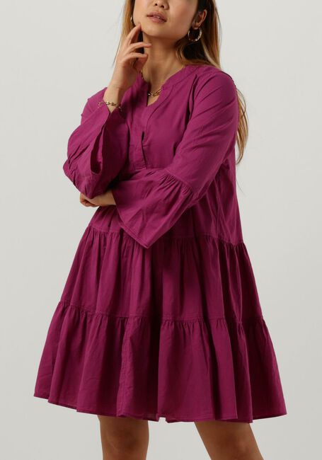 Paarse DEVOTION Mini jurk SKINARIA - large