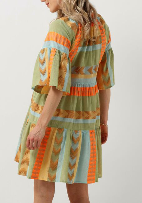 Groene NEMA Mini jurk N049 - large