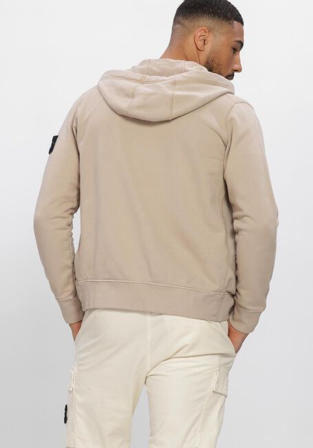Beige STONE ISLAND Sweater HOODIE SWEATER S0051 - large