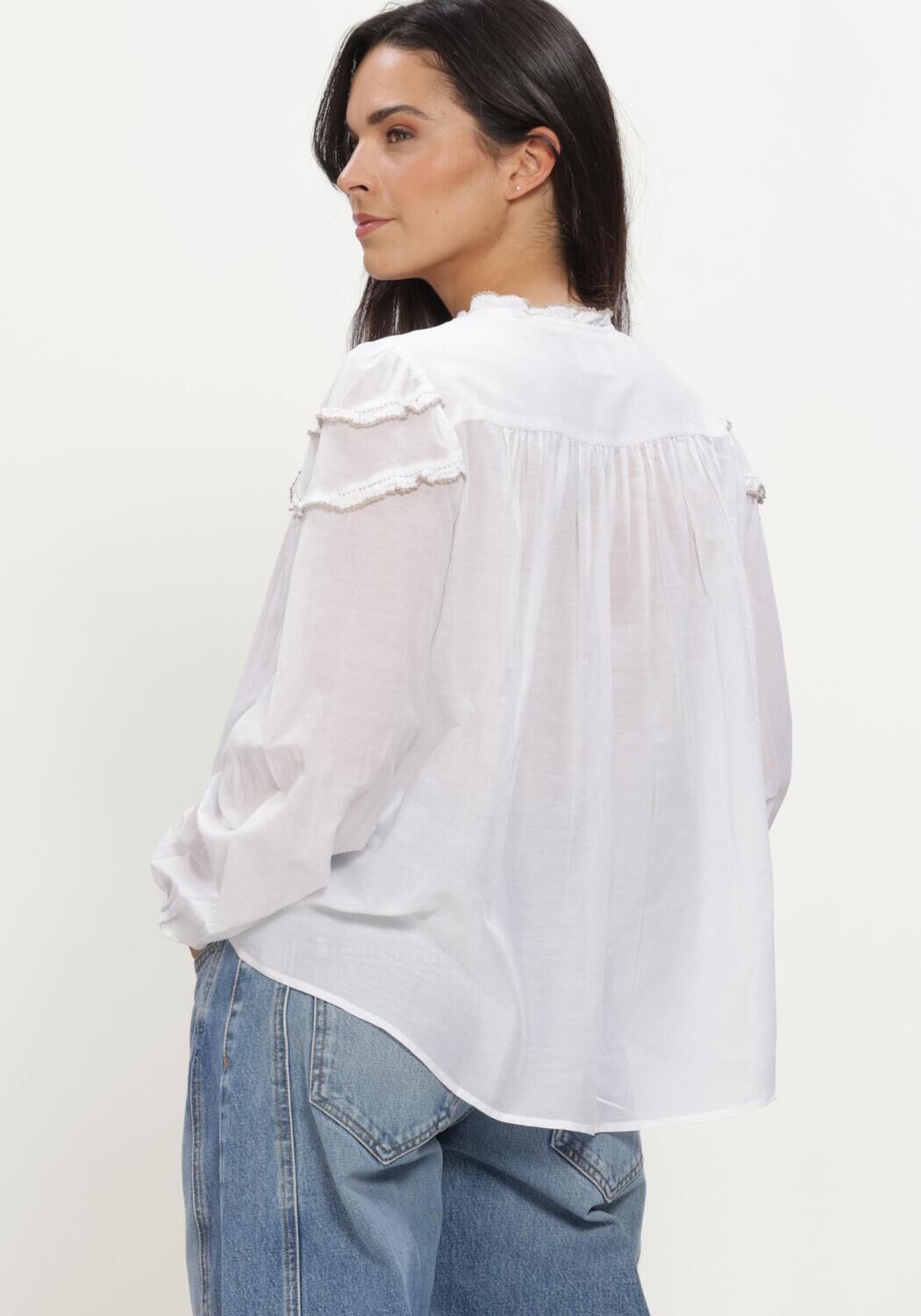 Witte ISABEL MARANT Blouses CHRISTA-GA 25AHT0681FB - large