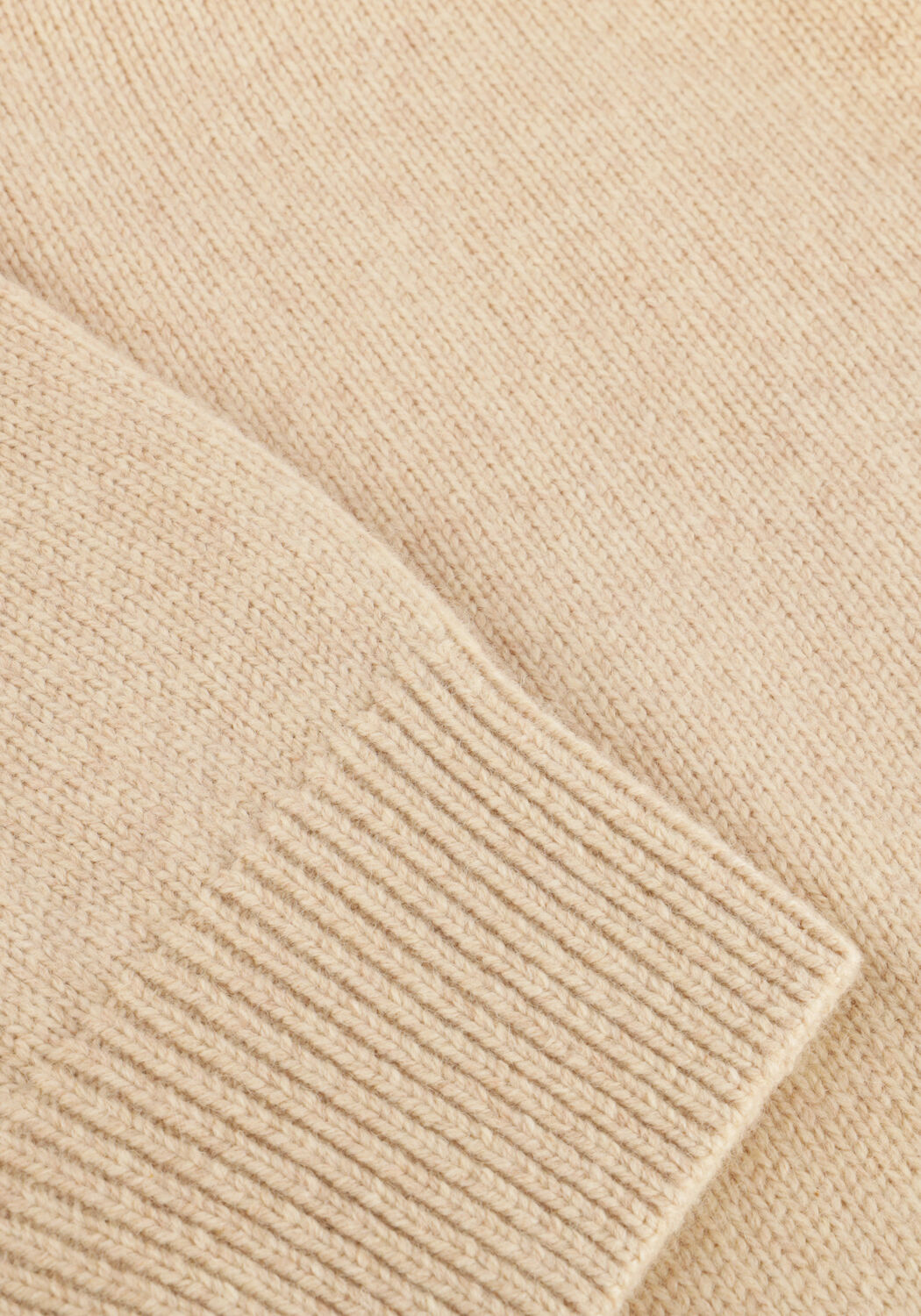 Beige VANESSA BRUNO Trui BALLERINE PULL COL MONTANT - large