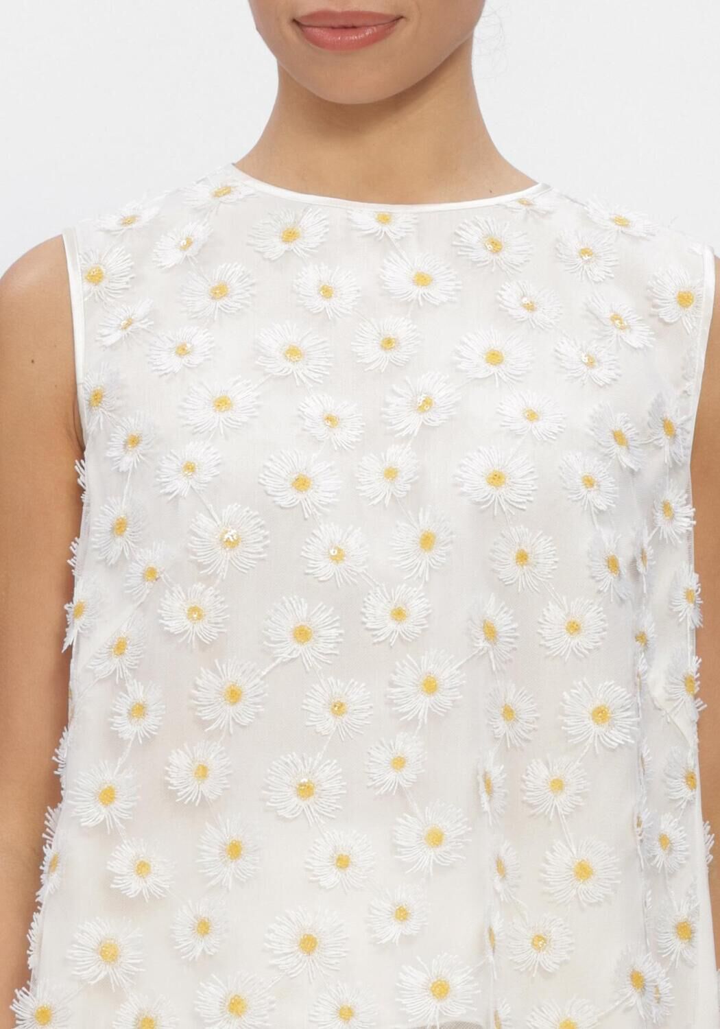 Ecru LUISA CERANO Tops & T-shirts 238695/3826-00 - large