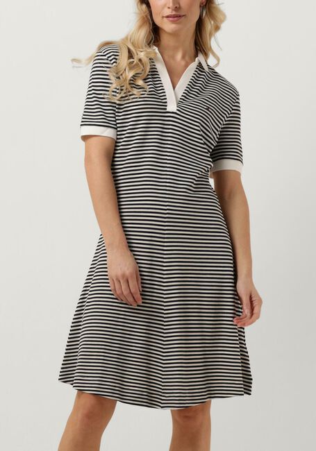 Blauwe TOMMY HILFIGER Mini jurk F+F OPEN PLCKTLYCLL POLO DRESS - large