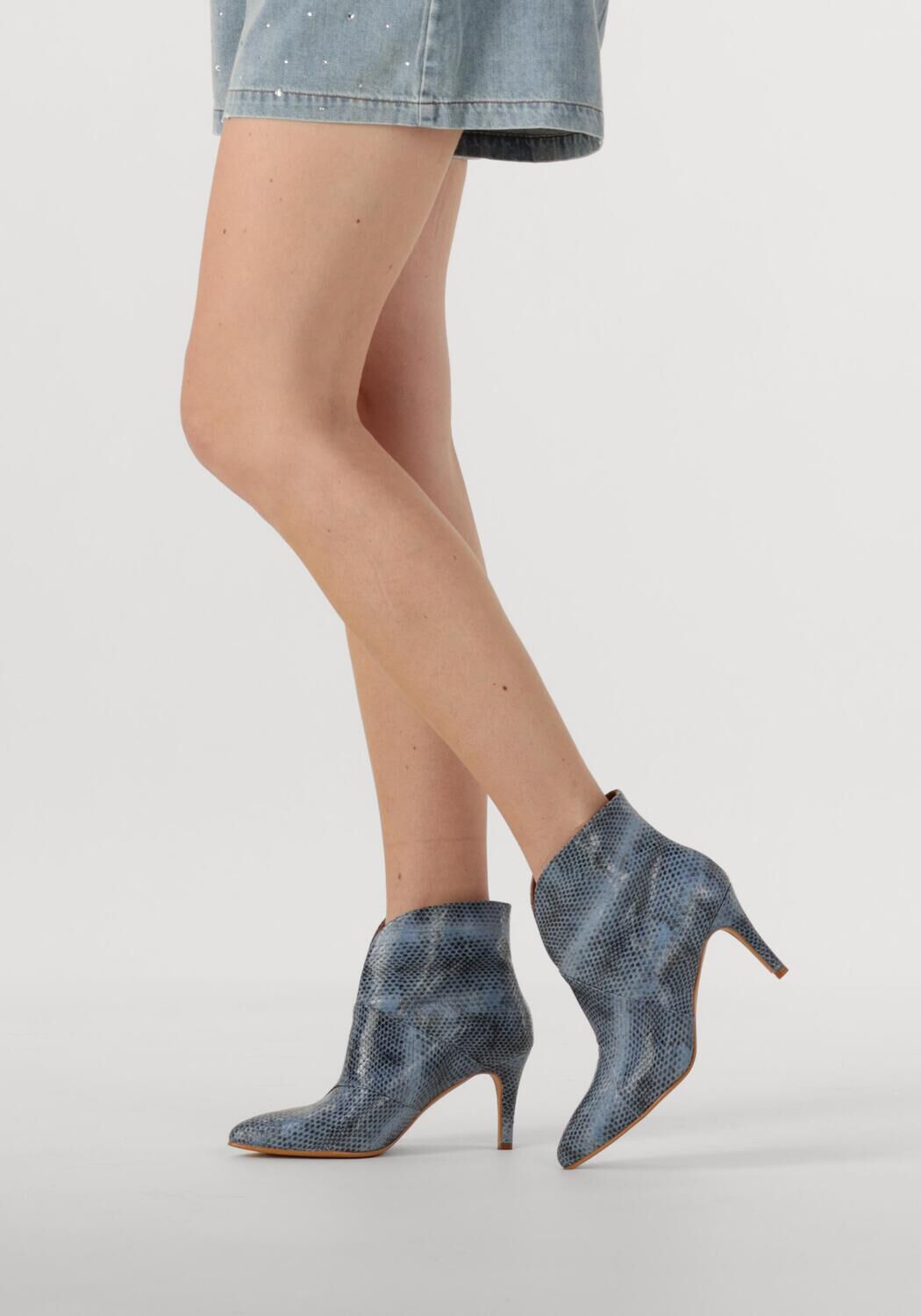 Blauwe TORAL Enkellaarsjes 12804 - large