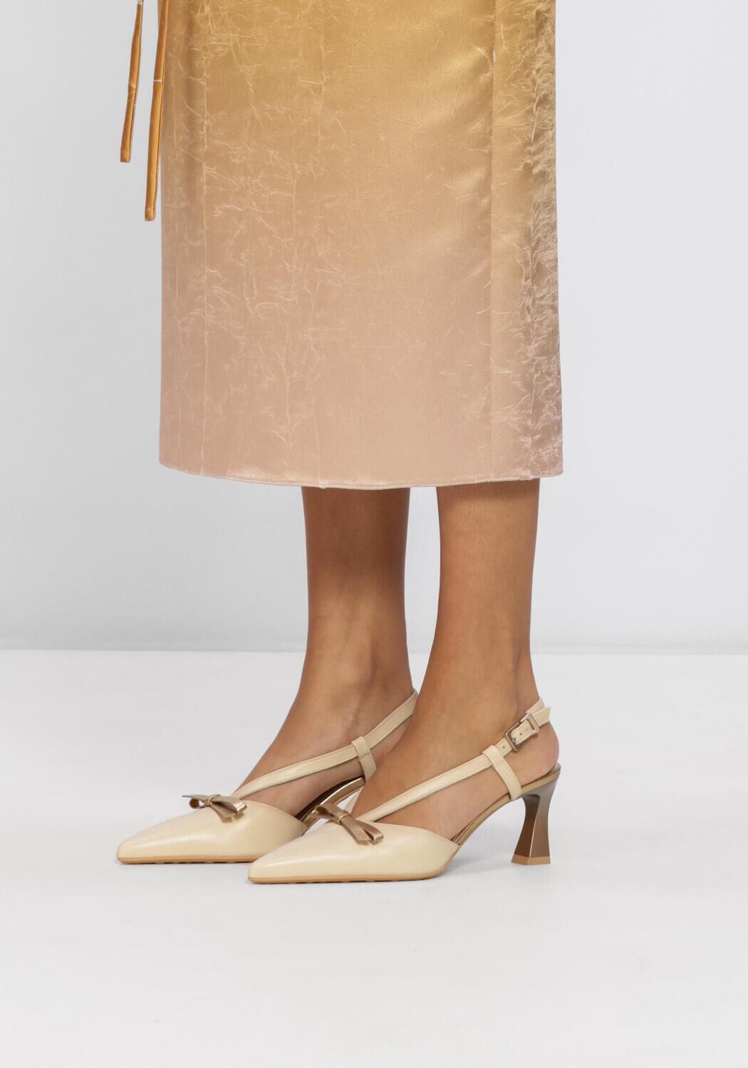 Beige HISPANITAS Slingbacks BHV264678 - large