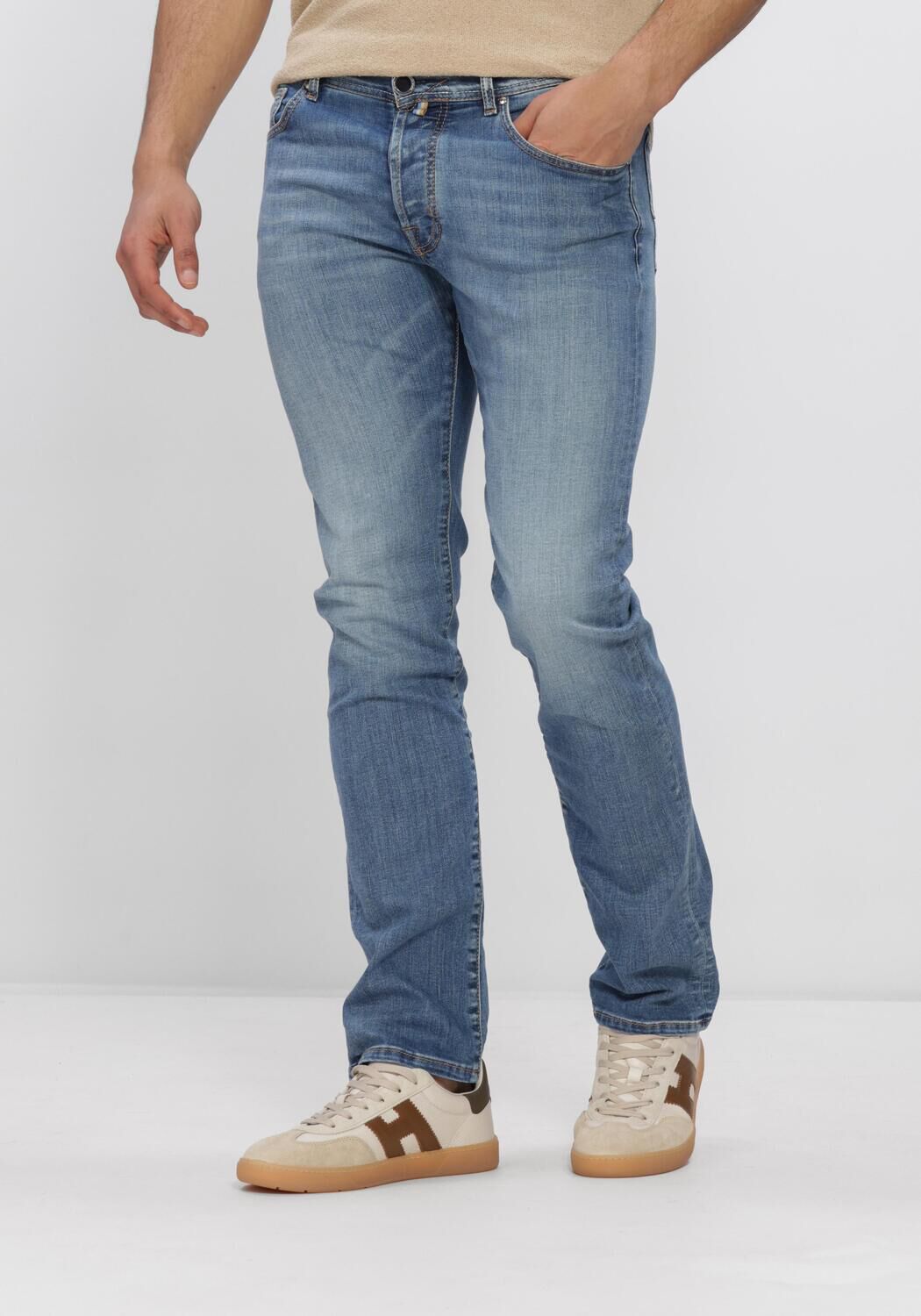 Blauwe JACOB COHEN Slim fit jeans PANT 5 PKT SLIM FIT BARD - large