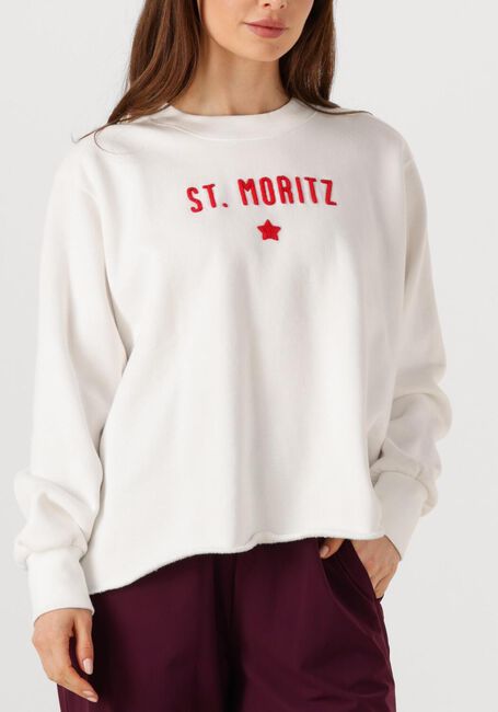 Witte PENN & INK Trui SWEATER W25F1700 - large