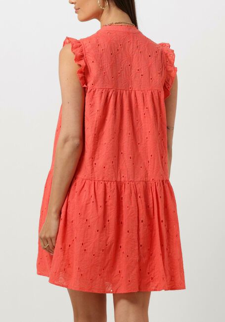 Oranje CO'COUTURE Mini jurk POLA ANGLAISE SS DRESS - large