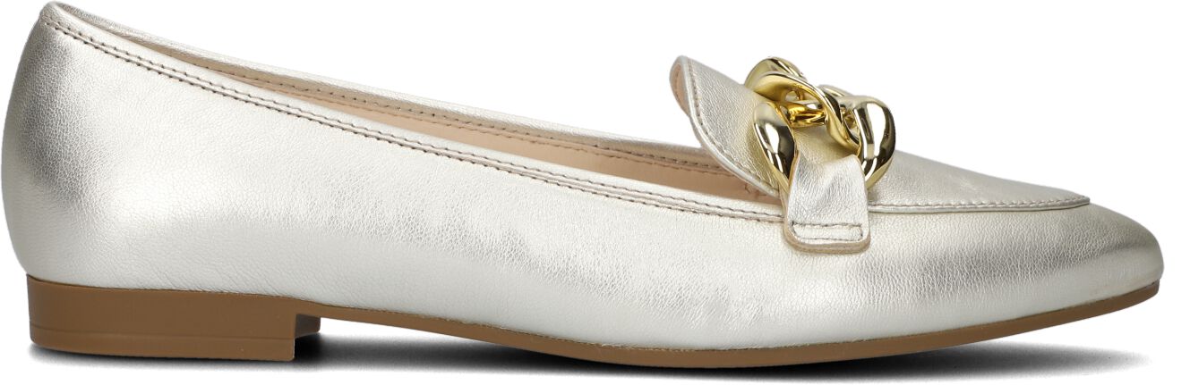 Gabor Loafers
Dames 301, Maat: 38, Materiaal: Suède, Kleur: Goud
