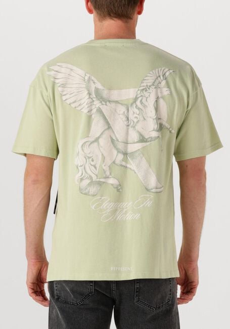 Lime REPRESENT T-shirt ELEGANCE IN MOTION T SHIRT - large