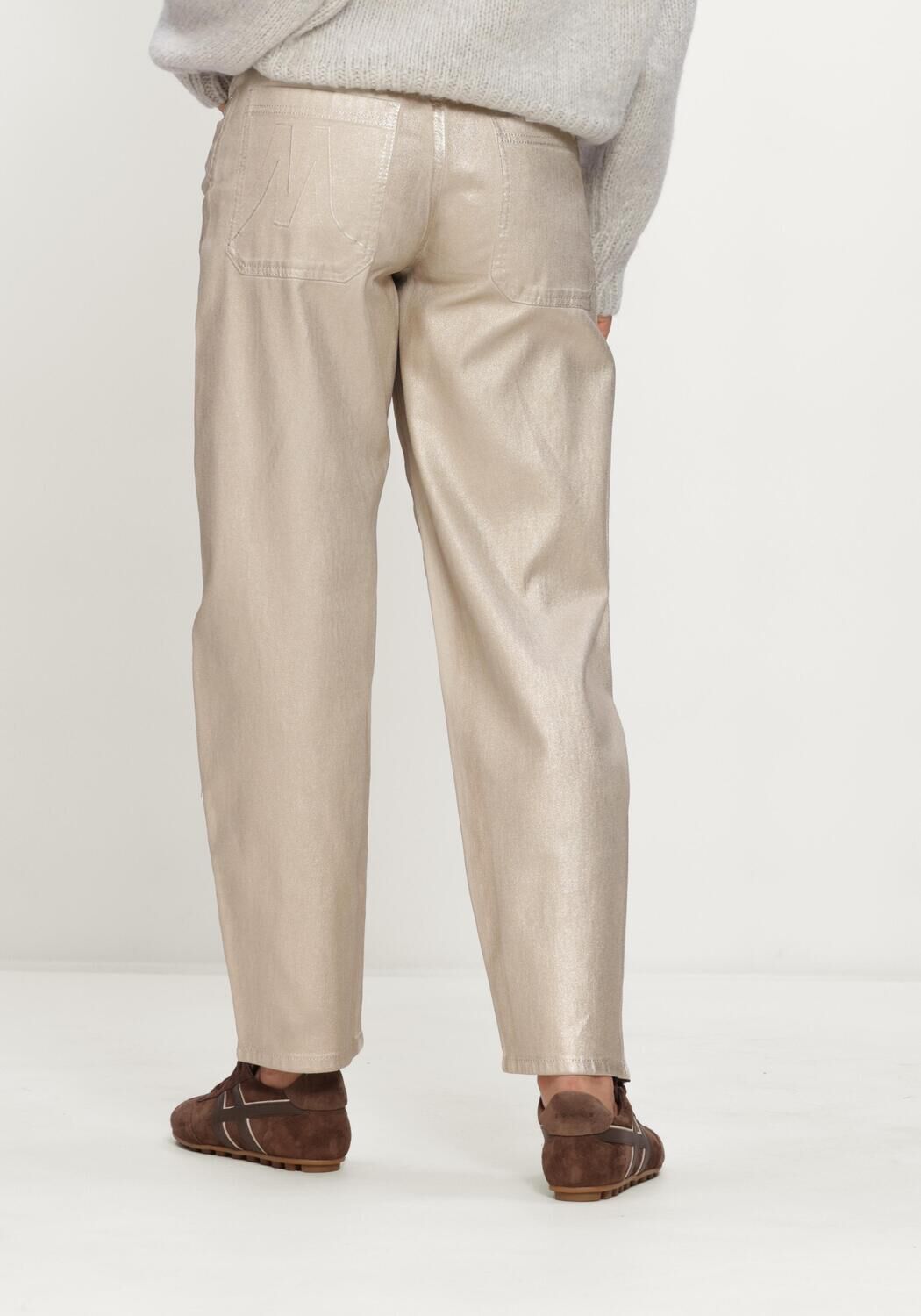Beige MARC CAIN SPORTS Straight leg jeans JEANS RUMA - large