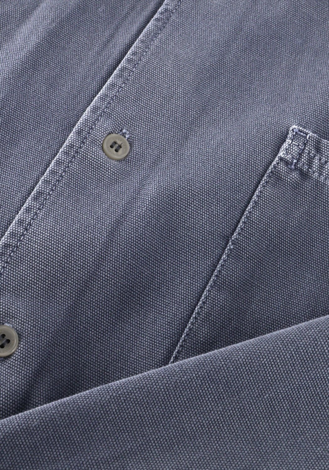 Blauwe AMERICAN VINTAGE Overshirts LYCAZ OVERSHIRT - large