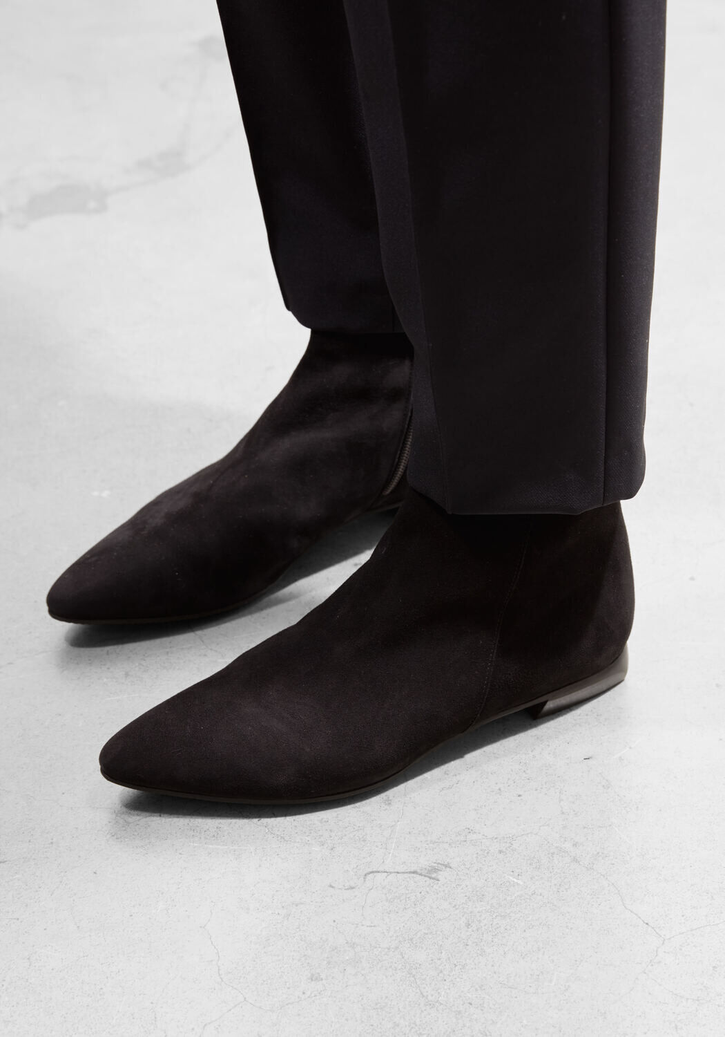 Zwarte BRUNATE Enkellaarsjes 18032 - medium