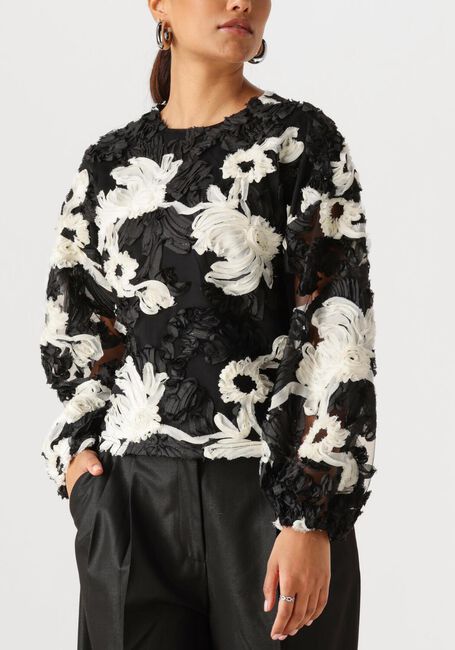 Zwarte CO'COUTURE Blouses FLEURCC FLUFFY BLOUSE - large