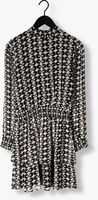 Zwarte AAIKO Mini jurk GABRY IKAT DOT VIS 515 Zwarte AAIKO Mini jurk GABRY IKAT DOT VIS 515 - medium