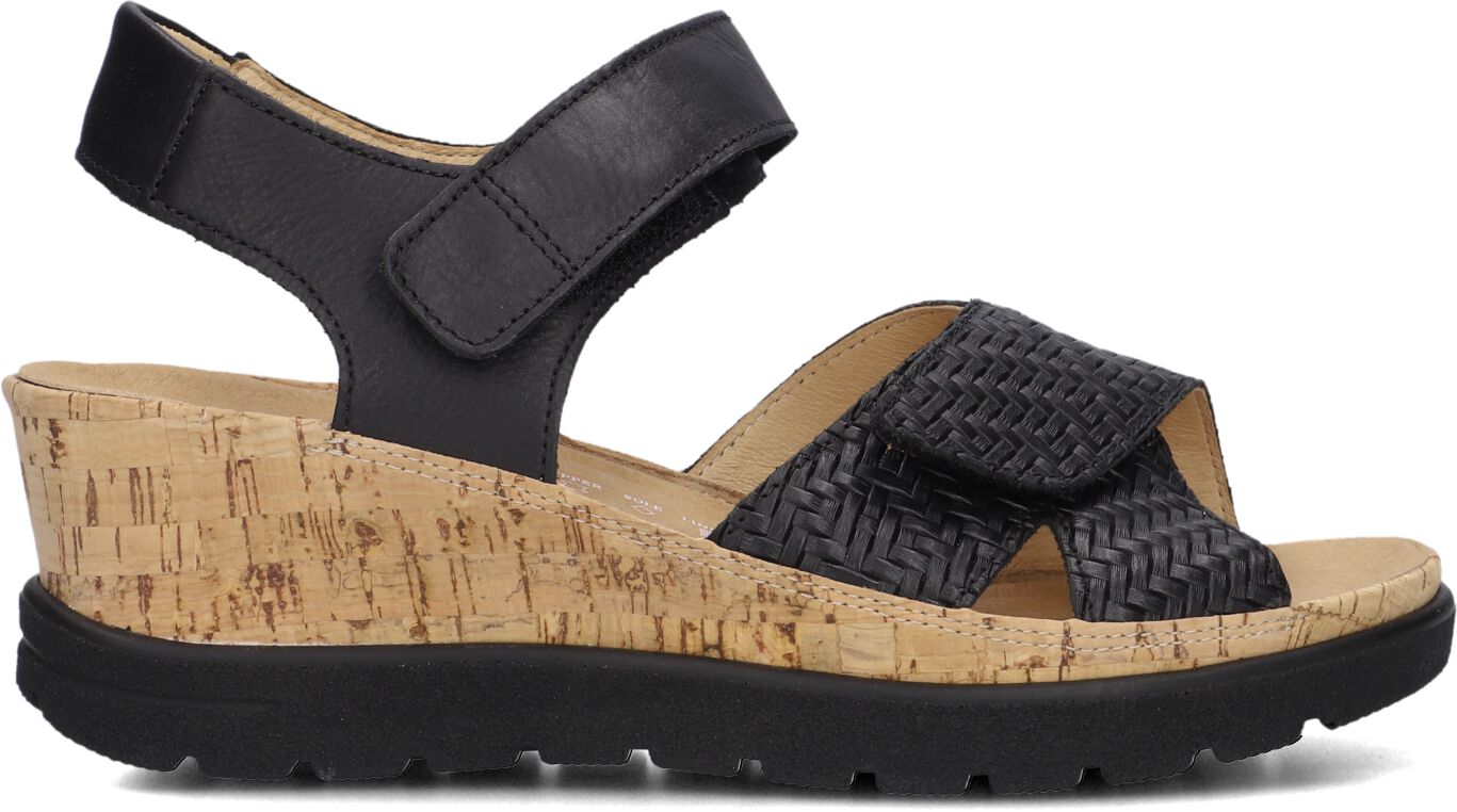 Hartjes Sandalen
Dames 132.1706, Maat: 40, Materiaal: Leer, Kleur: Zwart