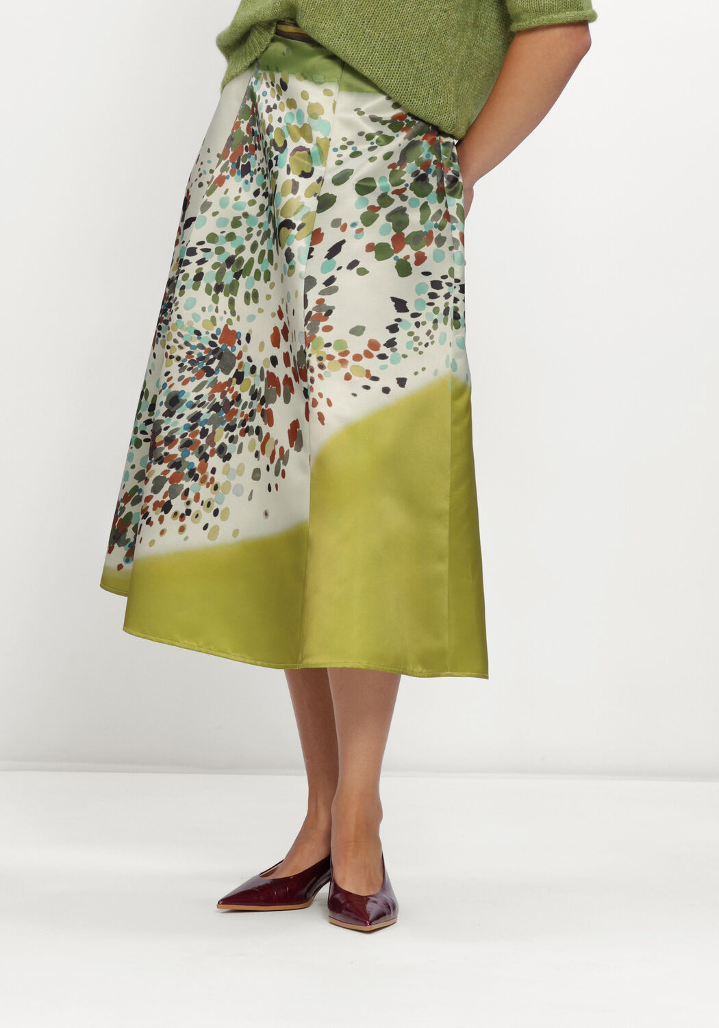 Multi LUISA CERANO Midirok MIDI-ROCK MIT PRINT - large