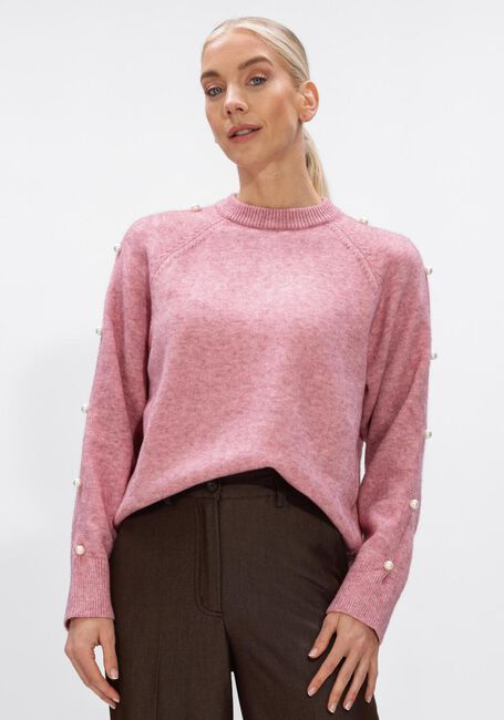 Roze CO'COUTURE Trui ROWAN PEARL SLEEVE KNIT - large