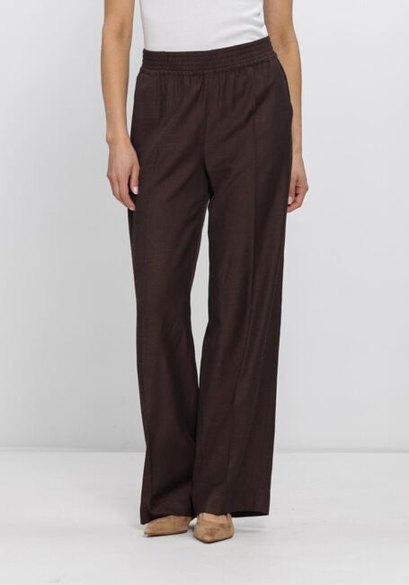 Bruine HERSKIND Broeken PINKY MIDT WAIST PANTS - large