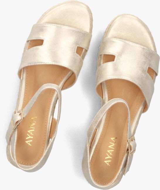 Gouden AYANA Sandalen met hak 0047 Gouden AYANA Sandalen met hak 0047 - large