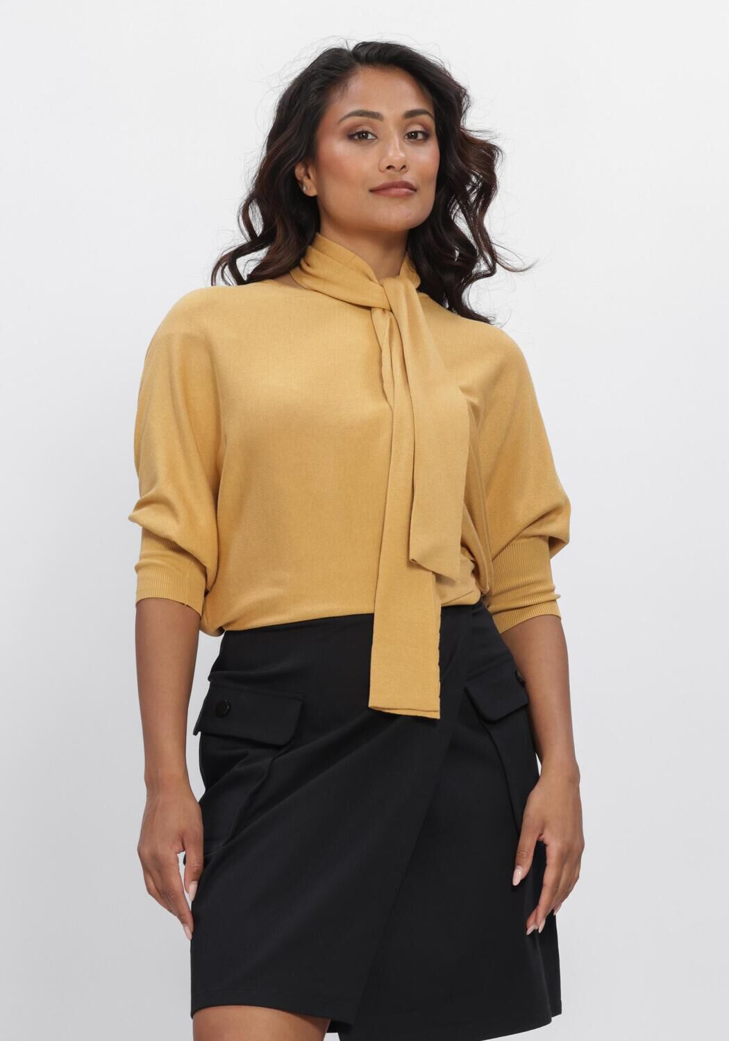 Gele NATAN Trui PULL - large