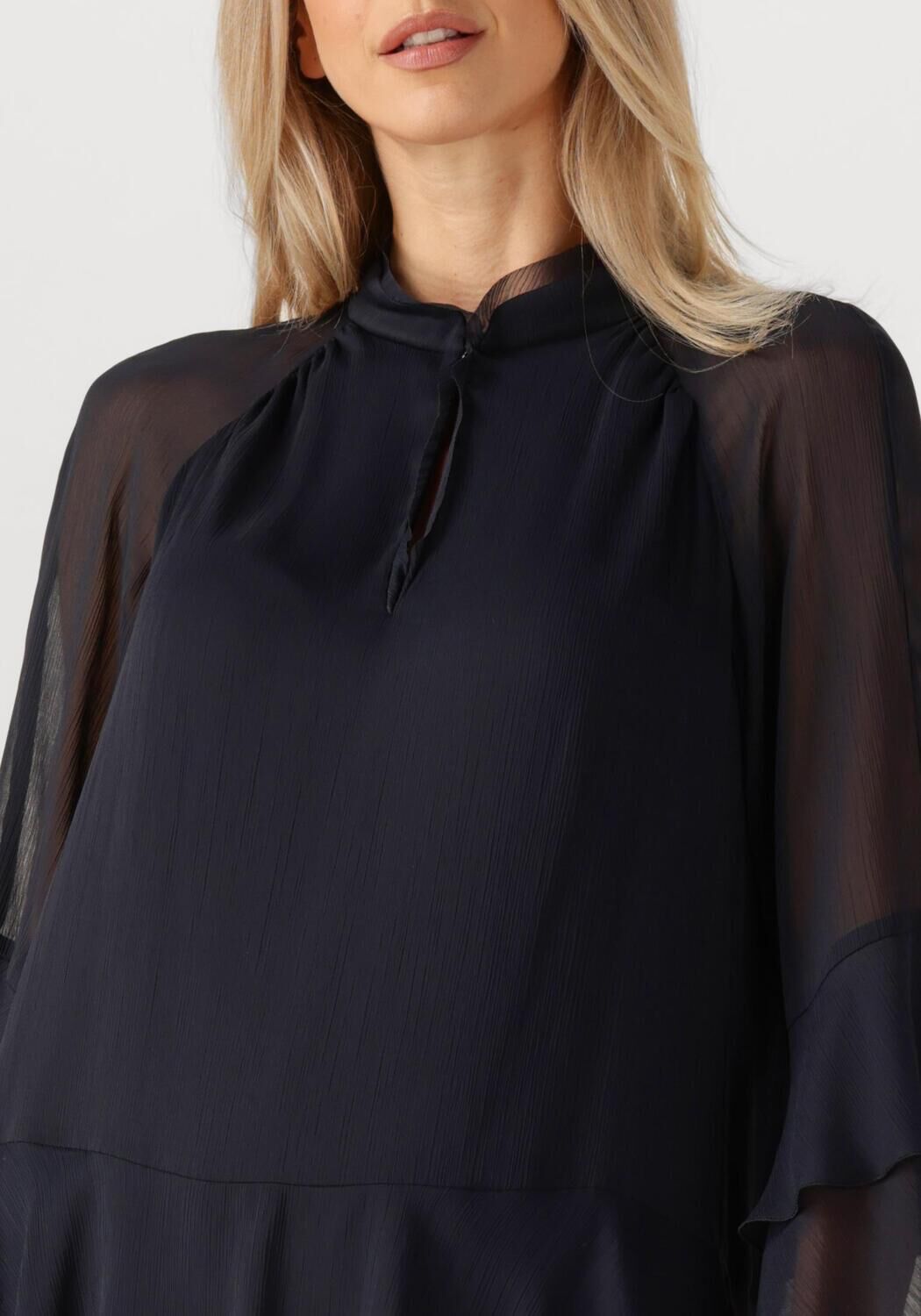 Donkerblauwe LUISA CERANO Midi jurk 728610/3762 - large