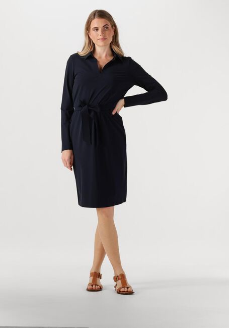 Donkerblauwe JAPAN TKY Midi jurk NENEMA - large