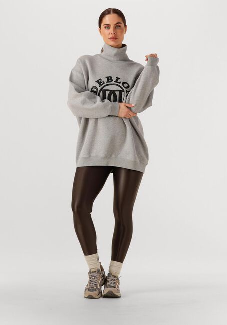 Lichtgrijze DEBLON SPORTS Sweater TESS SWEATER - large